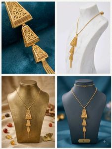 Elegant Gold Pendant Necklace
