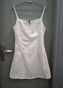 Cute Polka Dot Mini Dress