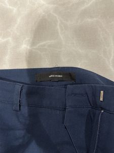 Vero Moda Navy Blue Tailored Trousers
