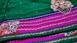 Elegant Green Silk Saree