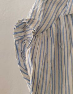 Women’s Blue &amp; white lining shirt