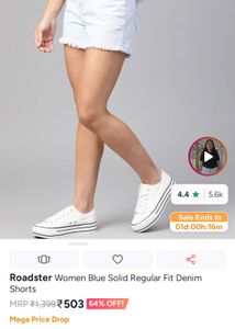 Brand new light Wash Denim Shorts
