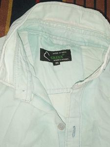 Men's Sea Green &amp; Light Blue Button-Up Shirt Combo