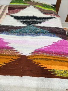 Colorful fabric mat pack of 2