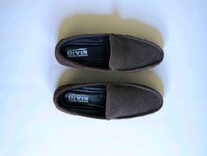 Men's Brown Suede Loafers