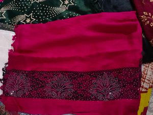 Embellished Silk Dupattas