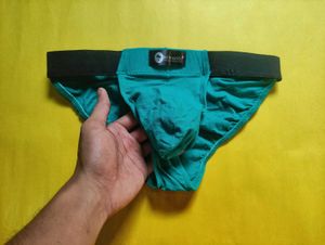 Intimatic Teal Men's Tanga Briefs comfortable