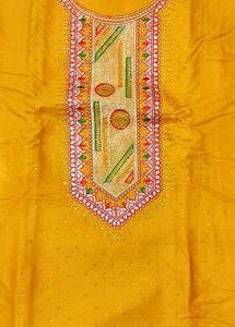 Yellow Cotton Suit