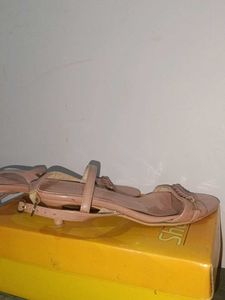 Elegant Pink Strappy Sandals