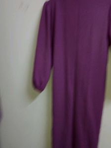 Purple Midi Bodycon Dress