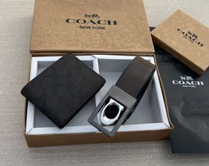Coach Belt & Wallet Set