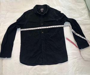 H&amp;M -Men's Black Denim Shirt