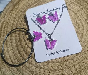 Butterfly Jewelry Set