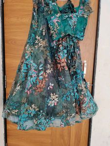 Stunning Floral Print Lehenga Choli