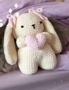 Handmade Crochet Bunny Plush