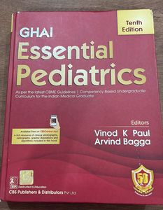 Ghai Essential Pediatrics 10th Edition