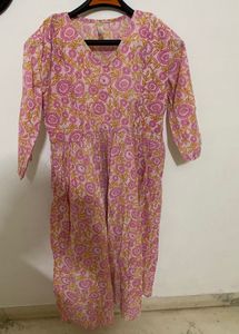 Women's Floral Print Kurta