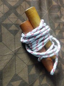 Skipping Rope , wooden piece + ( free delivery)