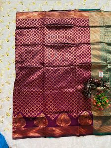 New South Indian Saree with blouse piece