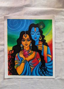 Radha Krishna Painting