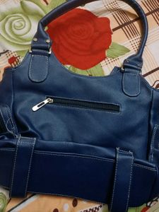 women sholder bag, colour blue, very good conditio