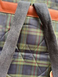 Vintage Classic Plaid Bag slight imperfection