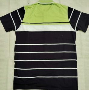 Men's Striped Polo T-Shirt