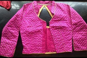 STITCHED PINK BLOUSE