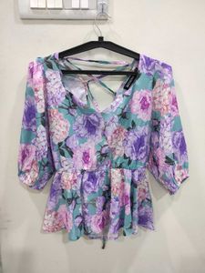 SASSAFRAS Floral Back Criss Cross
