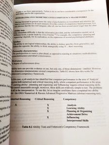 Competency Based Human Resource Management
