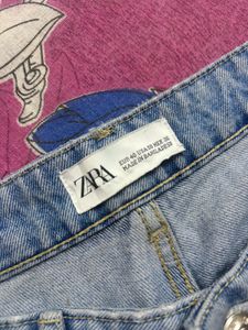 ZARA original Blue Wide-Leg Jeans | Size 30