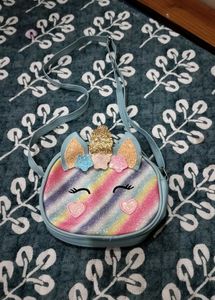 Sparkly Unicorn Crossbody Bag
