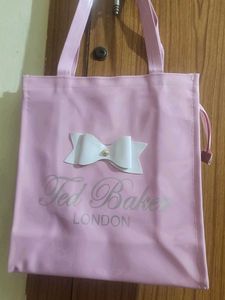 Ted Baker Pink Tote Bag with Bow