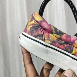Vans Floral Slip-On Sneakers