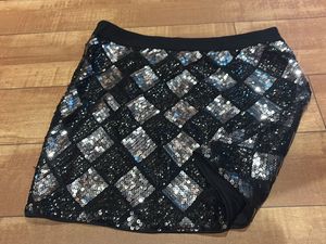 Sparkly Sequin Mini Skirt