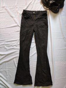 Flared Black Jeans