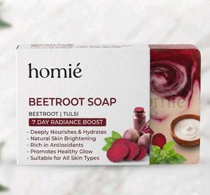 Homie Beetroot Soap - Natural Radiance