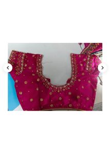 Stunning Pink Embellished Blouse