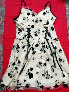 Floral Lace Corset Dress