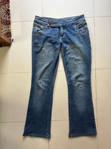 Vintage Y2K Low Rise Flared Jeans