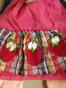 Cute Strawberry Doll Backpack