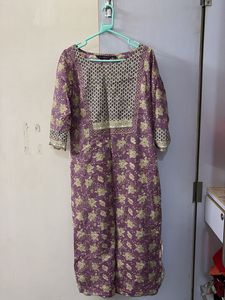 Beautiful Floral Print Kurta
