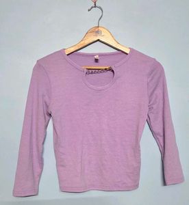 Lilac Long Sleeve Top