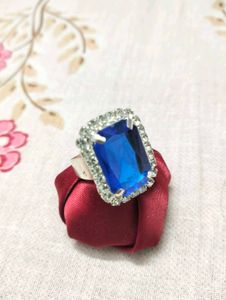 Set of 6 Colorful Gemstone Rings