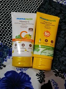 Mamaearth Vitamin C Moisturizer &amp; Sunscreen