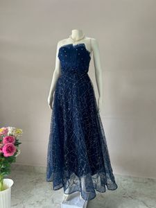 DAZZLING NAVY BLUE GOWN