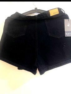 Denim Skirt Short