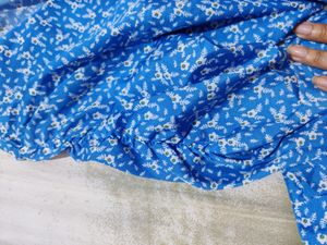 SSS Blue Floral Mini Dress