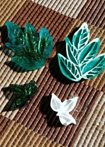 Resin Leaf Set