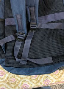 Stylish Navy Backpack with JNU logo